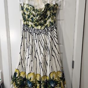 Girls from Savoy Retro Inspired Strapless Dress Size 10